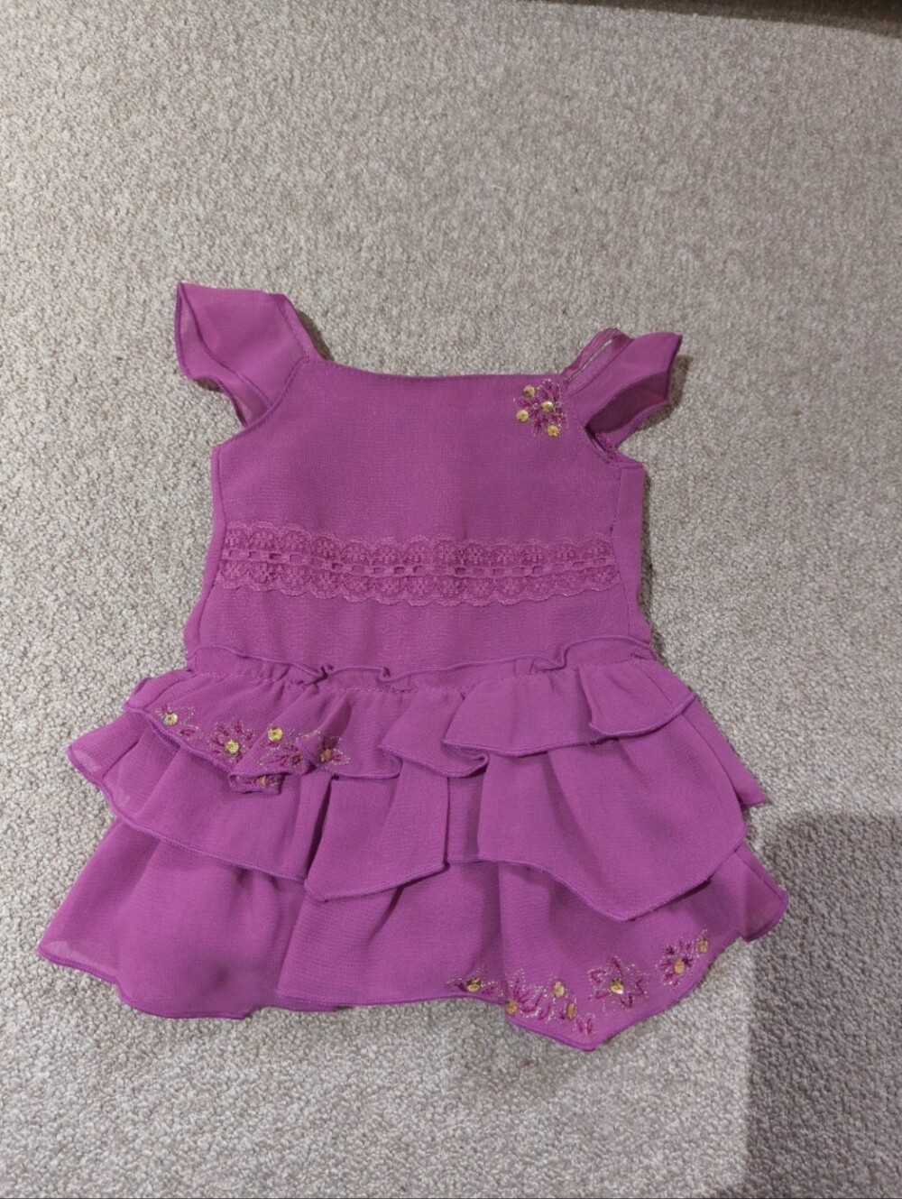 American Girl of Today embroided party dress
